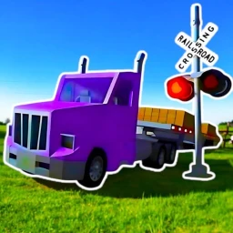 Trains Vs Cars and Trucks 🚄 💥 🚗 icon
