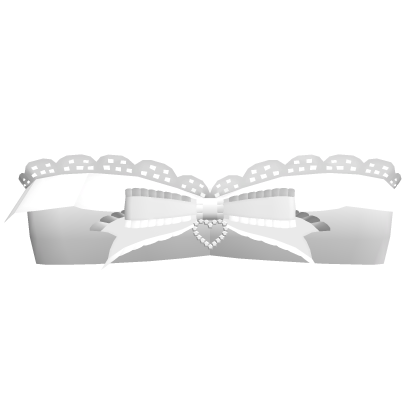 ♡ :Ruffled Cutesy White Princess Heart Short Top thumbnail