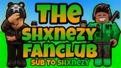 The shxnezy FanClub Roblox group icon