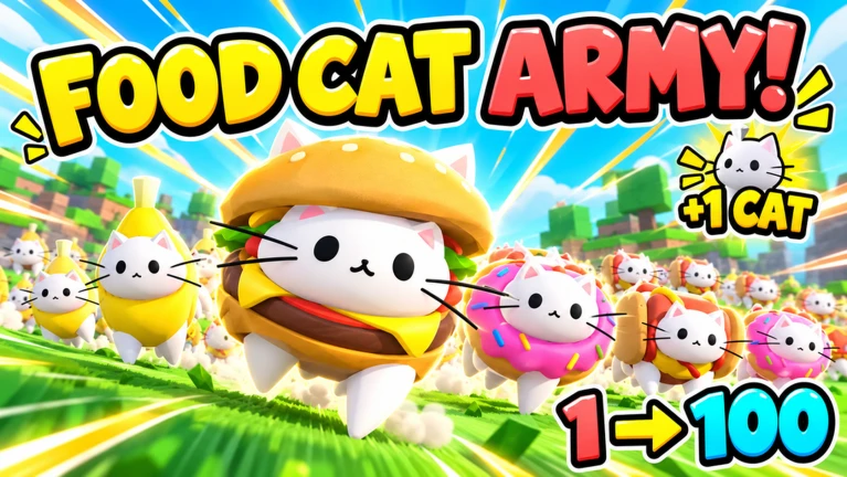 🐱Cat Swarm Simulator🐱- Cat Collection Tycoon game thumbnail