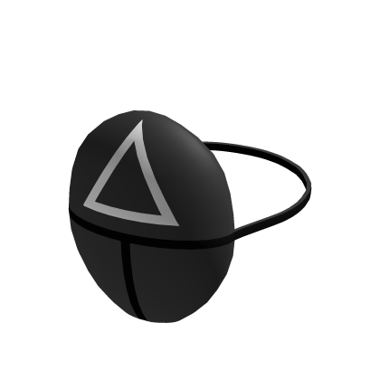 Holdable Squid Game Guard Mask Triangle