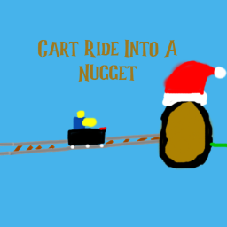 Cart ride into a chicken nugget