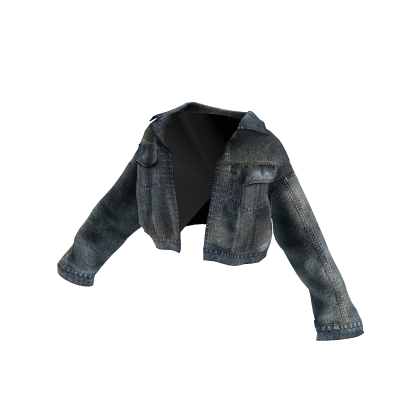MARCHÉE - Washed Blue Currency Denim Jacket