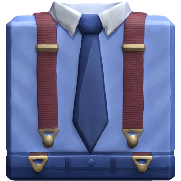 Honcho torso with suspenders / tiers doors