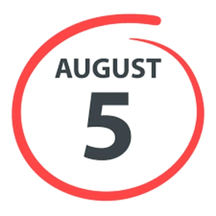 AUGUST 5 UPDATE