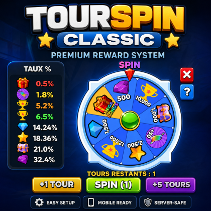 Spin Wheel System | Premium Reward System preview 1