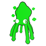 🍀 St. Patrick's Day Squid 🍀