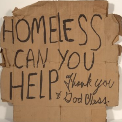 Homless Sign Roblox decal