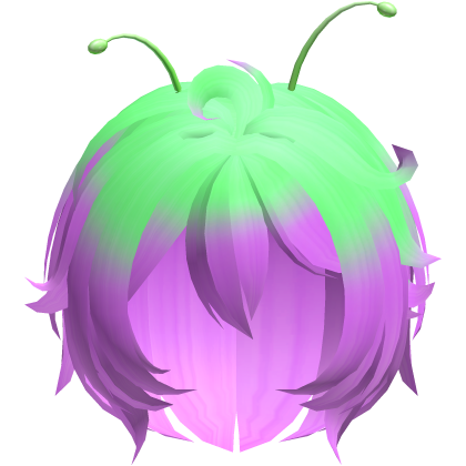 👽 Cute Silly Alien Hair Green Pink