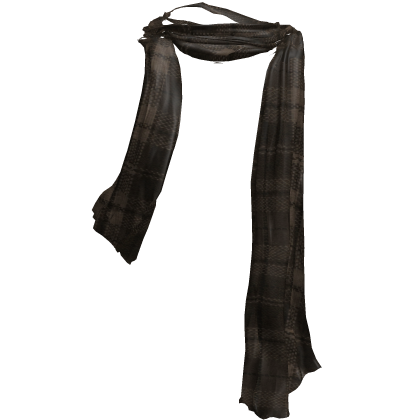 Fall Autumn Cozy Cold Winter Scarf in Brown Roblox item