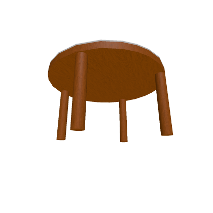 Wooden Round Table