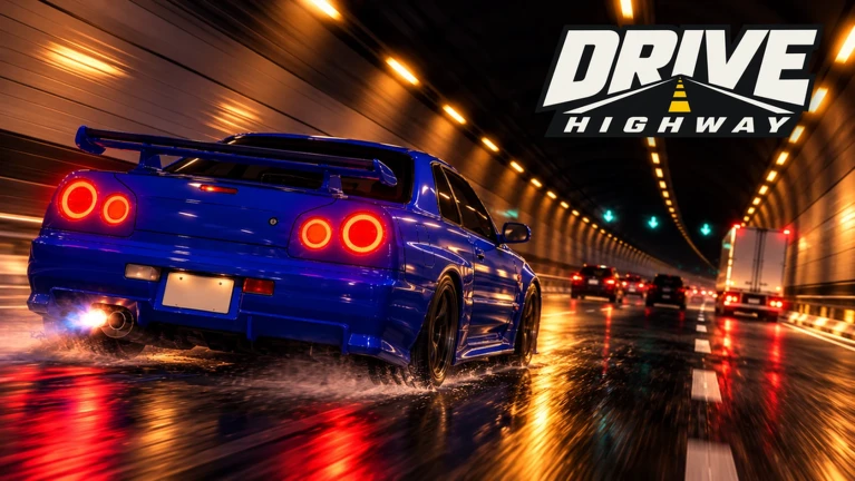 How DRIVE: Highway works: DRIVE: Highway screenshot