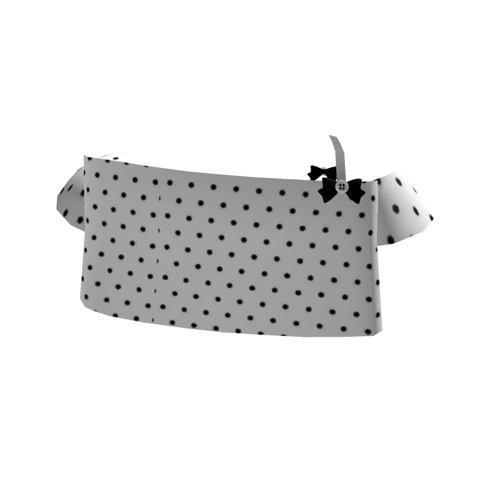 ⸝⸝ ♪ cute white polka dots