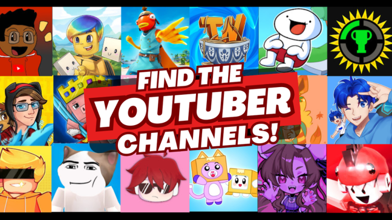 Find the YOUTUBER CHANNELS! [129] screenshot 1