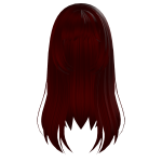 Red Lollipop Hair