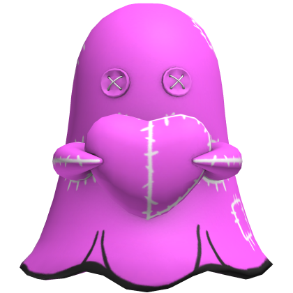 pink halloween ghost