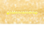 golden rain drops