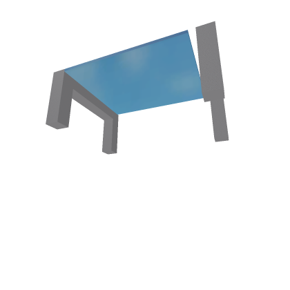 fixed glass table