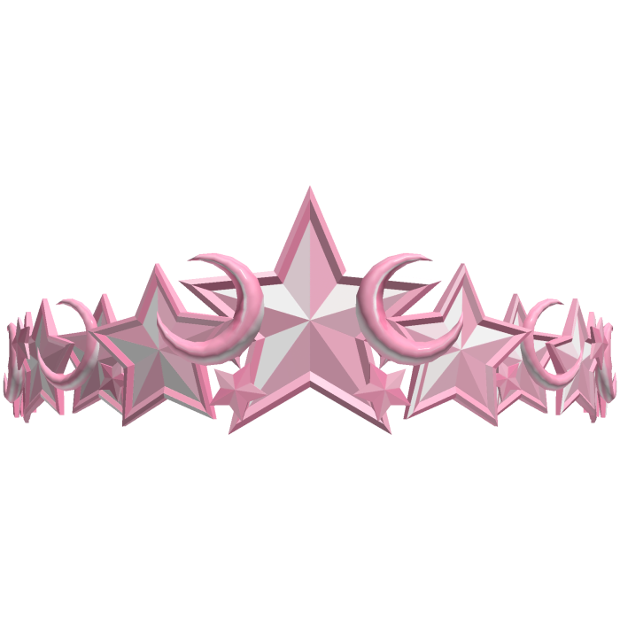 Pink Star Crown