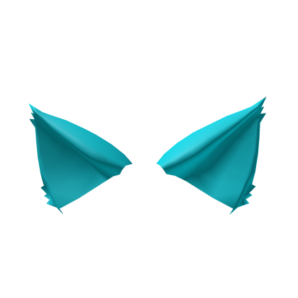 cyan cat ears