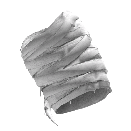White Worn Arm Bandages - Left Arm