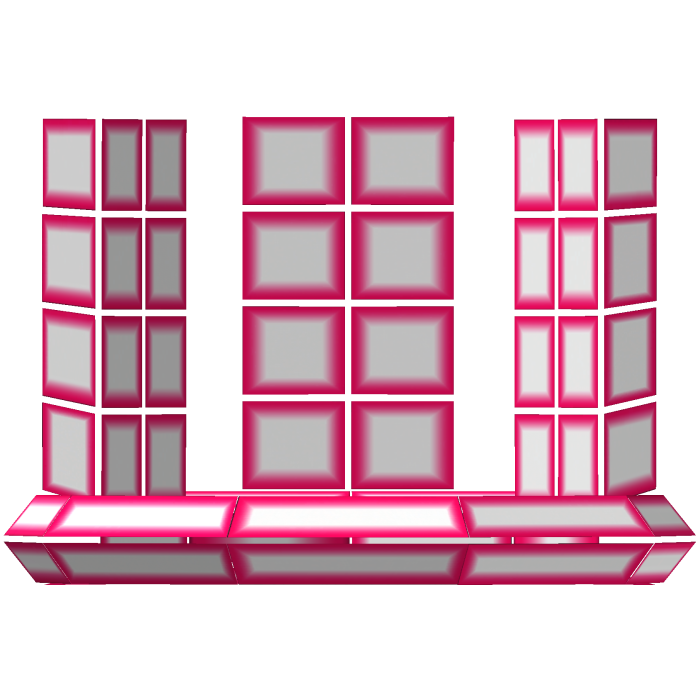 Hot Pink/White Rivals Crown Recolor (Addon)