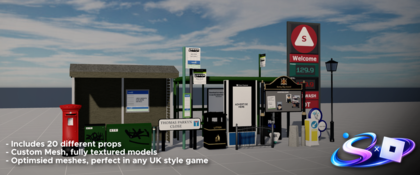 UK Street Prop Pack preview 1