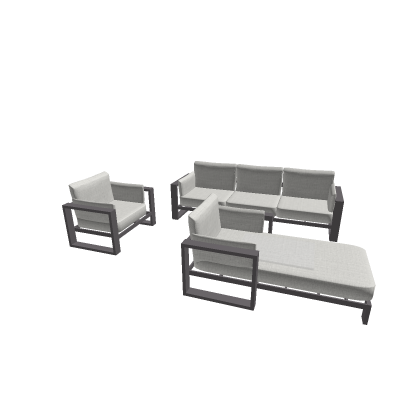 Louge Sofa Set