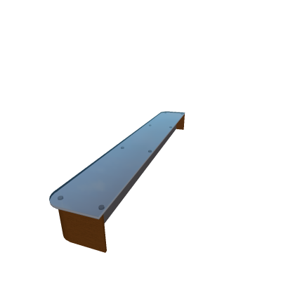 Modern glass office desk