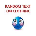 Random Text On Clothing