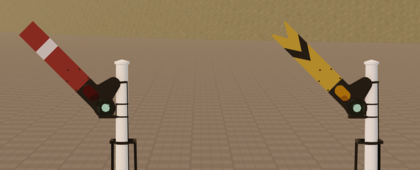 Build your own Gantry + Semaphore Signal set preview 1