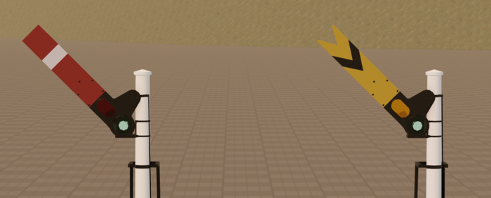Build your own Gantry + Semaphore Signal set preview 1