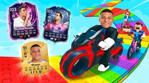 [TOTY] Bike Obby for Soccer Cards!