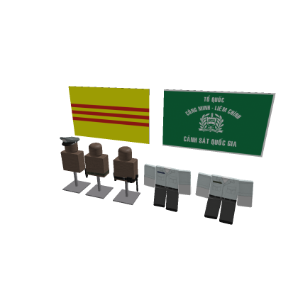 RVNP- Republic of Vietnam National Police Uniforms