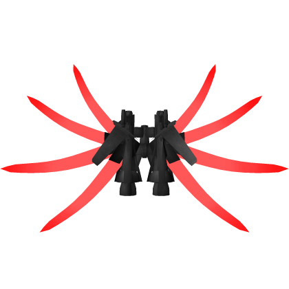Red Battle Armor Wings & Jetpack [ Glow ]