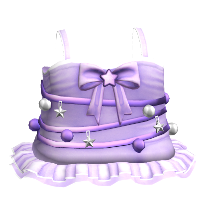 Cute Christmas Tree Dress Purple