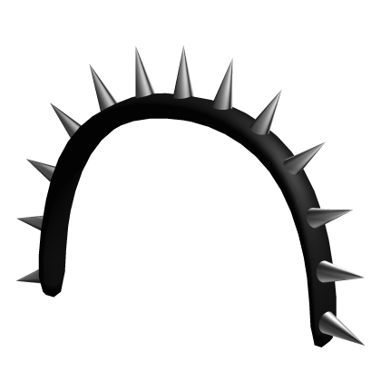Spiked Punk Emo Headband Roblox item