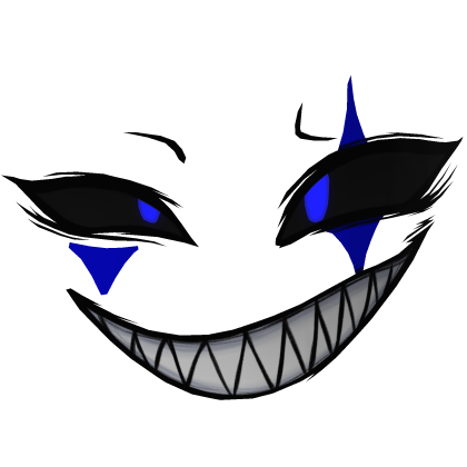 Smiling Jester Face Purple Roblox item