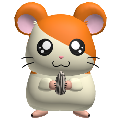 ♡ : chibi hamtaro on head
