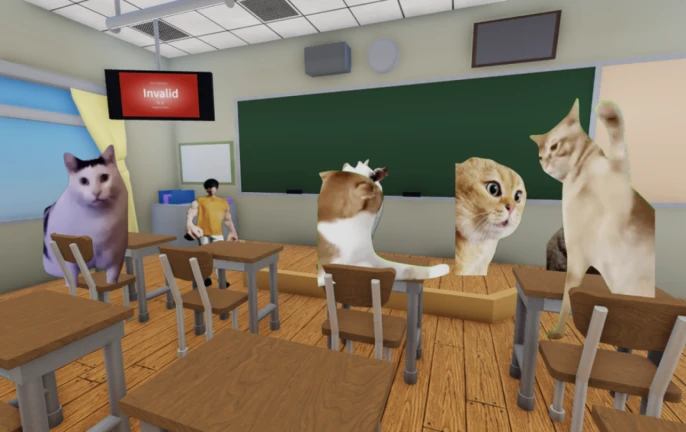 CAT MEME RP - Roblox
