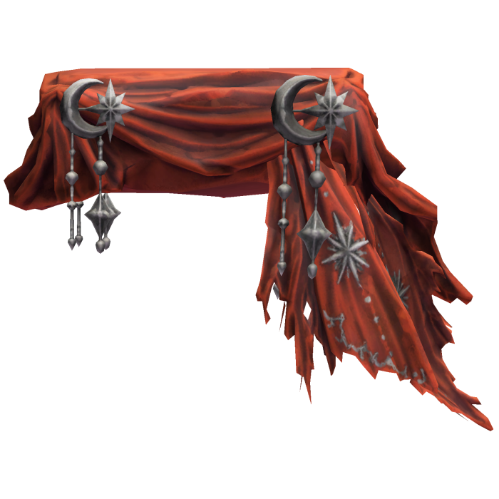 Orange Moon Waist Scarf