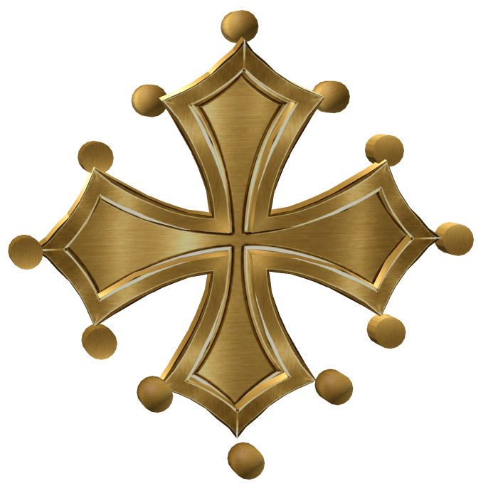 Gold Octavium logo (hat add on)