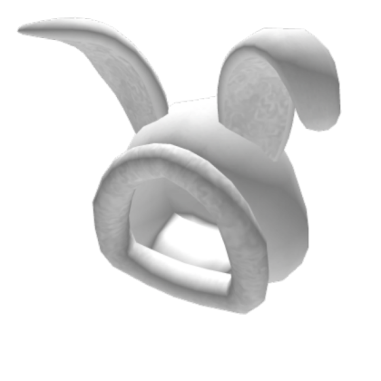 White Bunny Hoodie Roblox decal