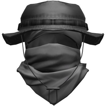 Gray Balaclava Fisher Hat Roblox item