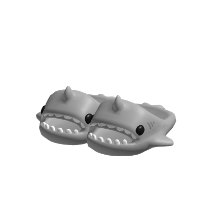 3.0 Grey Shark Slippers