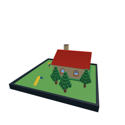 Miniture Classic Roblox Starter Place Model