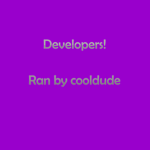 developers!!