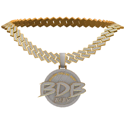 1.0 Dababy BDB Gold Chain Roblox Item Rolimon s