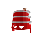 Red Valentine Bucket