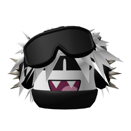 Dashie White Hair w/ Extreme Headphones